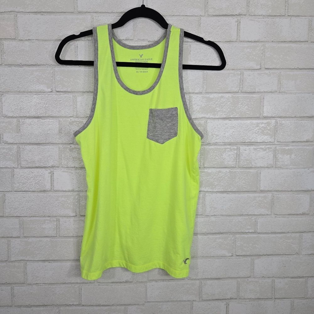 AEO bright yellow tank